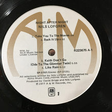 Load image into Gallery viewer, Nils Lofgren : Night After Night (2xLP, Album, Club)