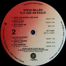 Charger l'image dans la galerie, Steve Miller Band : Fly Like An Eagle (LP, Album, Los)