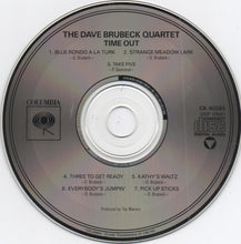 Load image into Gallery viewer, The Dave Brubeck Quartet : Time Out (CD, Album, Club, RE, RM, CRC)