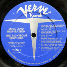 Load image into Gallery viewer, The Righteous Brothers : Soul & Inspiration (LP, Album, Mono)