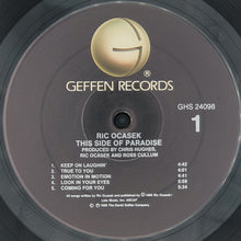 Load image into Gallery viewer, Ric Ocasek : This Side Of Paradise (LP, Album, All)