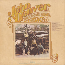 Laden Sie das Bild in den Galerie-Viewer, John Denver : Back Home Again (LP, Album, Ind)