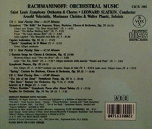 Load image into Gallery viewer, Rachmaninoff* - Saint Louis Symphony Orchestra & Chorus*, Leonard Slatkin : Orchestral Music (3xCD, Comp)
