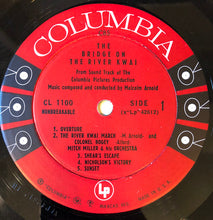 Load image into Gallery viewer, Malcolm Arnold : The Bridge On The River Kwai (LP, Album, Mono, RP)