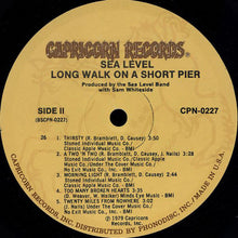 Laden Sie das Bild in den Galerie-Viewer, Sea Level : Long Walk On A Short Pier (LP, Album, PRC)