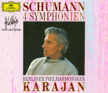 Charger l'image dans la galerie, Schumann* - Berliner Philharmoniker, Karajan* : 4 Symphonien (2xCD, Comp, RE + Box, Sli)