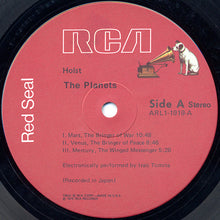 Load image into Gallery viewer, Tomita : The Planets (LP, Album, Ind)