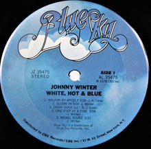 Load image into Gallery viewer, Johnny Winter : White, Hot & Blue (LP, Album, Ter)