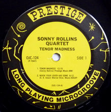 Laden Sie das Bild in den Galerie-Viewer, Sonny Rollins Quartet : Tenor Madness (LP, Album, RE)