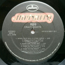 Charger l'image dans la galerie, Kiss : Crazy Nights (LP, Album, 53)