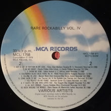 Laden Sie das Bild in den Galerie-Viewer, Various : Rare Rockabilly Volume IV (LP, Comp, RE)