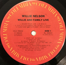 Charger l'image dans la galerie, Willie Nelson : Willie And Family Live (2xLP, Album, Ter)