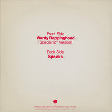 Load image into Gallery viewer, Tom Tom Club : Wordy Rappinghood (12")