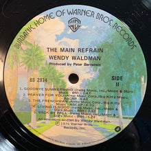 Load image into Gallery viewer, Wendy Waldman : The Main Refrain (LP, Album)