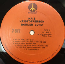 Load image into Gallery viewer, Kris Kristofferson : Border Lord (LP, Album, Ter)