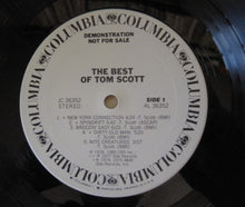 Charger l'image dans la galerie, Tom Scott : The Best Of Tom Scott (LP, Comp, Promo)