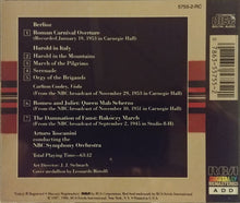 Load image into Gallery viewer, Arturo Toscanini : Toscanini, Berlioz (CD)