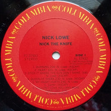 Load image into Gallery viewer, Nick Lowe : Nick The Knife (LP, Album, Car)