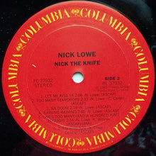 Load image into Gallery viewer, Nick Lowe : Nick The Knife (LP, Album, Car)