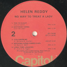 Charger l'image dans la galerie, Helen Reddy : No Way To Treat A Lady (LP, Album, RE, LA )