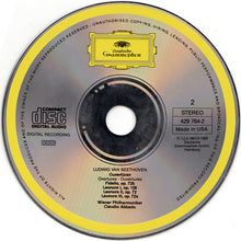 Load image into Gallery viewer, Ludwig van Beethoven, Wiener Philharmoniker, Claudio Abbado : Die Ouvertüren = The Overtures (2xCD, Comp)