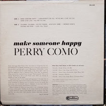 Laden Sie das Bild in den Galerie-Viewer, Perry Como : Make Someone Happy (LP, Hol)