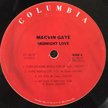 Laden Sie das Bild in den Galerie-Viewer, Marvin Gaye : Midnight Love (LP, Album, RE)
