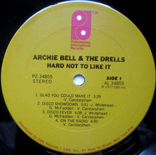 Load image into Gallery viewer, Archie Bell & The Drells : Hard Not To Like It (LP, Album)