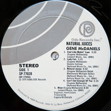 Load image into Gallery viewer, Gene McDaniels* : Natural Juices (LP, Album, Promo)