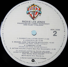 Load image into Gallery viewer, Rickie Lee Jones : Rickie Lee Jones (LP, Album, Jac)