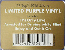 Load image into Gallery viewer, ZZ Top : Tejas (LP, Album, Ltd, RE, RP, Pur)