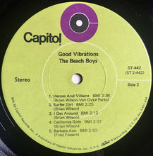 Laden Sie das Bild in den Galerie-Viewer, The Beach Boys : Good Vibrations (LP, Comp, Los)