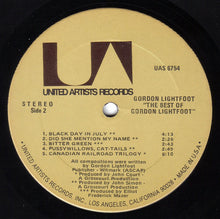 Charger l'image dans la galerie, Gordon Lightfoot : The Best Of Gordon Lightfoot (LP, Comp)