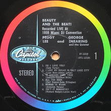 Load image into Gallery viewer, Peggy Lee And George Shearing : Beauty And The Beat! (LP, Album, RP, Los)