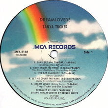 Laden Sie das Bild in den Galerie-Viewer, Tanya Tucker : Dreamlovers (LP, Album, Pin)