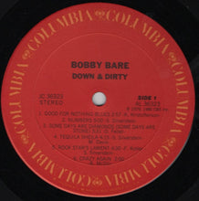 Load image into Gallery viewer, Bobby Bare : Down & Dirty (LP, Album, Pit)