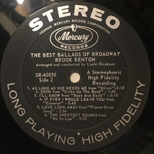 Load image into Gallery viewer, Brook Benton : Best Ballads Of Broadway (LP, Album)