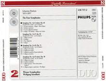 Load image into Gallery viewer, Brahms* - Wiener Symphoniker / Wolfgang Sawallisch : Complete Symphonies (2xCD, Comp, RM)