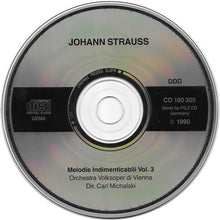 Load image into Gallery viewer, Johann Strauss* : Unvergessene Melodien Vol. III (CD, Comp)