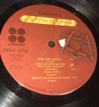 Laden Sie das Bild in den Galerie-Viewer, Kansas (2) : Two For The Show (2xLP, Album)