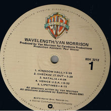 Load image into Gallery viewer, Van Morrison : Wavelength (LP, Album)