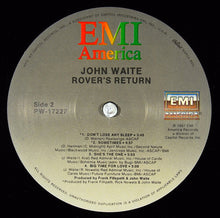 Laden Sie das Bild in den Galerie-Viewer, John Waite : Rover's Return (LP, Album)
