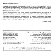 Load image into Gallery viewer, Erroll Garner : Now Playing: A Night At The Movies & Up In Erroll's Room (CD, Comp, RM)