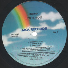 Laden Sie das Bild in den Galerie-Viewer, Leon Haywood : Energy (LP, Album, Pin)