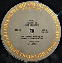 Laden Sie das Bild in den Galerie-Viewer, Stravinsky*, Isaac Stern, Columbia Symphony Orchestra : Stravinsky Conducts Stravinsky: Violin Concerto In D (1931) / Symphony In Three Movements (1945) (LP, RP, Tan)