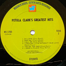 Load image into Gallery viewer, Petula Clark : Petula Clark's Greatest Hits, Vol. 1 (LP, Comp, San)