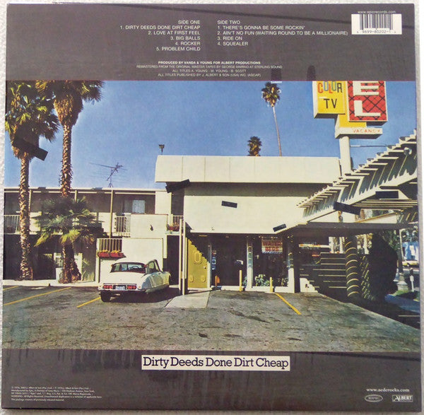 Buy AC/DC : Dirty Deeds Done Dirt Cheap (LP, Album, RE, RM, 180