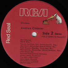 Load image into Gallery viewer, Giordano*, Placido Domingo, Renata Scotto, Sherrill Milnes, James Levine (2) : Andrea Chénier (3xLP + Box)