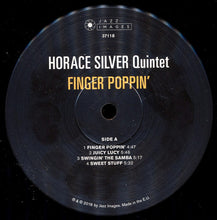 Load image into Gallery viewer, The Horace Silver Quintet : Finger Poppin' (LP, Album, RE, Gat)