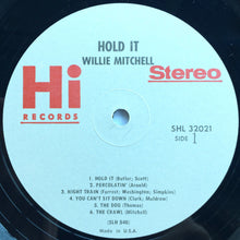Charger l'image dans la galerie, Willie Mitchell : Hold It!!! Here's Willie Mitchell (LP, Album, Glo)